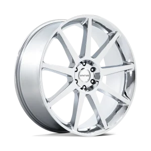 Status Wheels – MAMMOTH – Chrome – 22″x9.5″ 25mm – Summer Wheels – ST002PX22956825